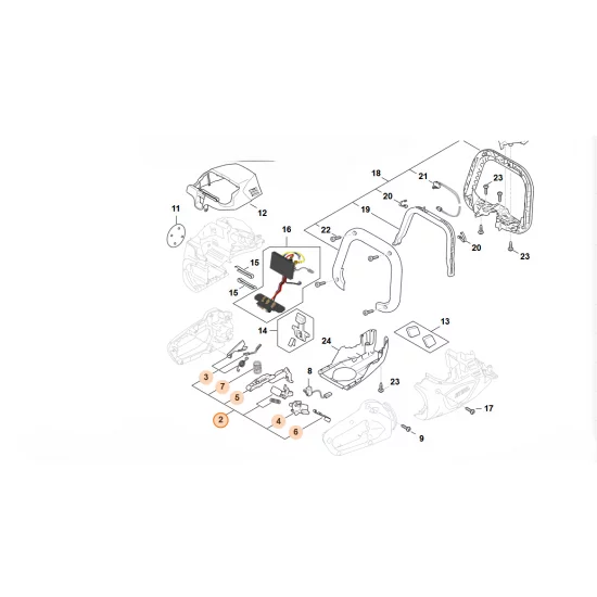 STIHL  Zestaw elementów obsługowych HA07 007 3800